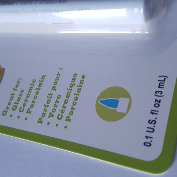 Glass Paint Fineliner Marker 3ml (Light Blue) - Picture 7 of 10